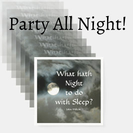 Full Moon Vad har Natt att göra med viloläge? Pappersservett