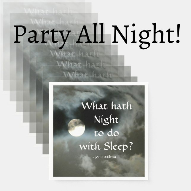 Full Moon Vad har Natt att göra med viloläge? Pappersservett (Skapare uppladdad)