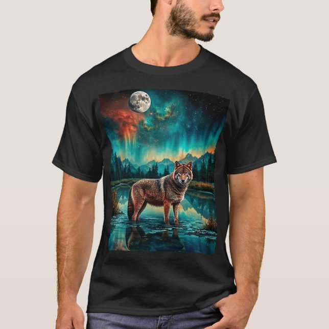 Full Moon Varg T Shirt (Framsida)