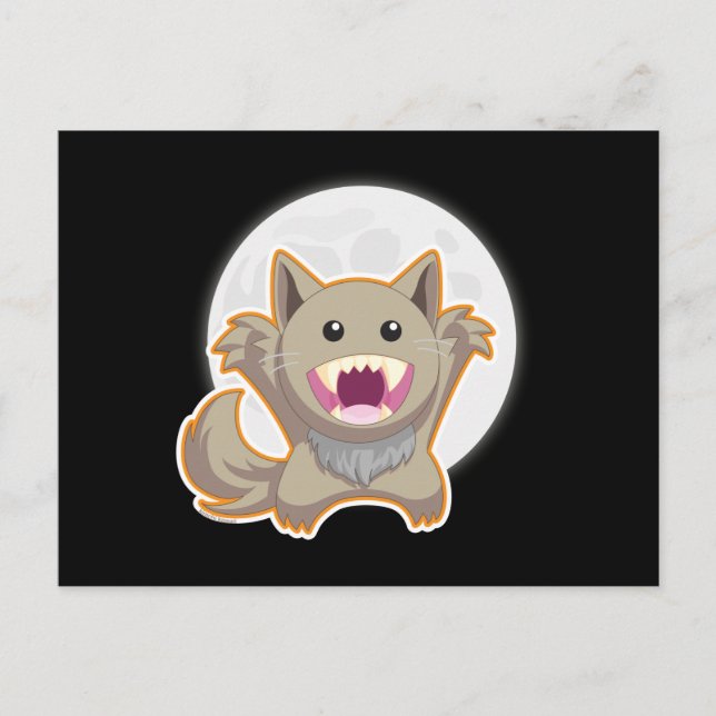 Full Moon Vykort (Framsida)