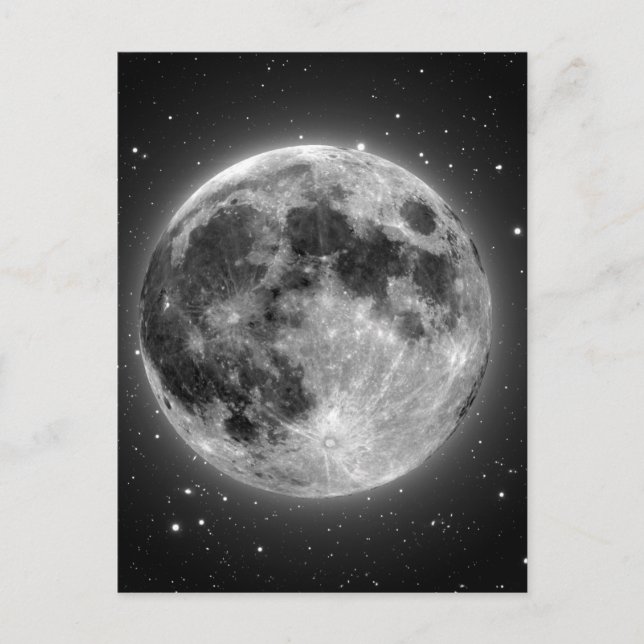 Full Moon Vykort (Framsida)