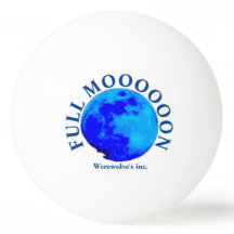 Full Moon Werewolves Inc Ping Pong Boll