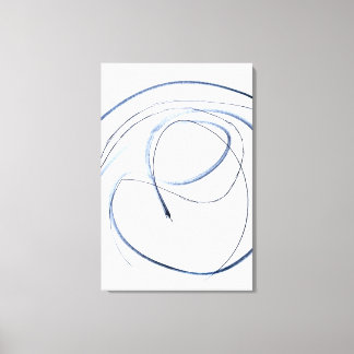 Full Motion, minimalistisk abstrakt linjekonst Can Canvastryck