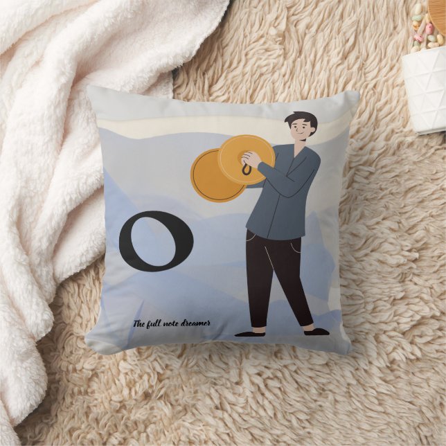 Full Note Dreamer  Kudde (Filt)