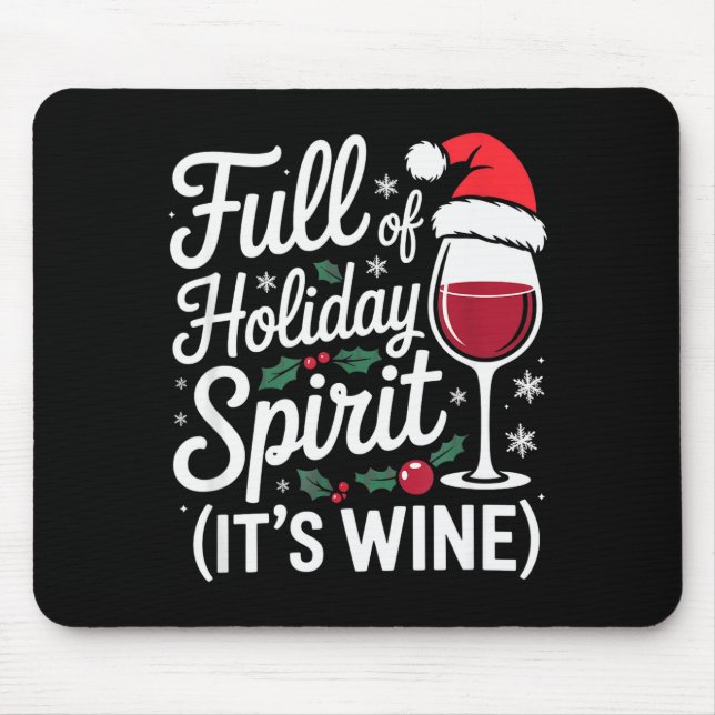 Full Of Holiday Srit Its Wine Funny Christmas Part Musmatta (Framsidan)
