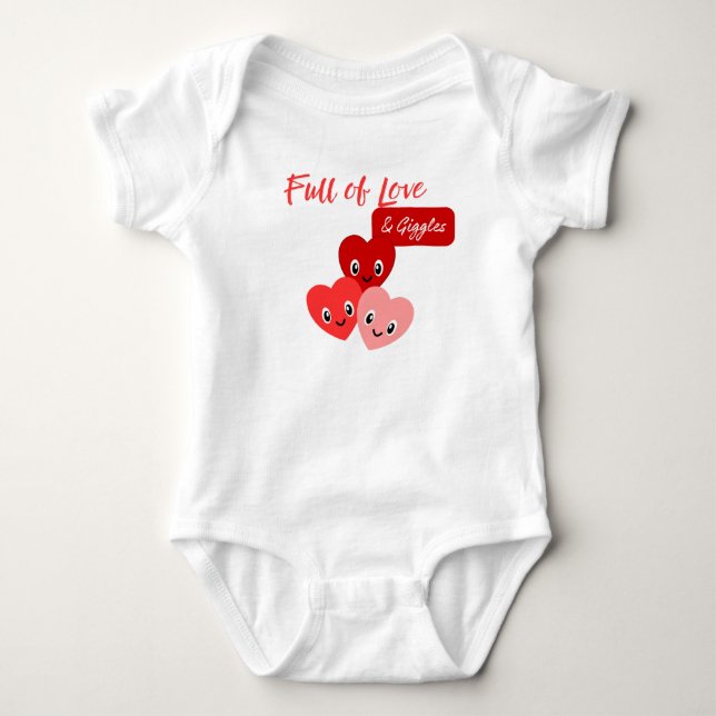 Full of love and giggles t shirt (Framsida)