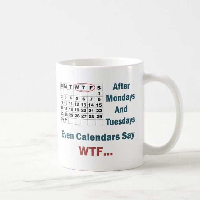 Full ohyfsad kalender kaffemugg (Höger)
