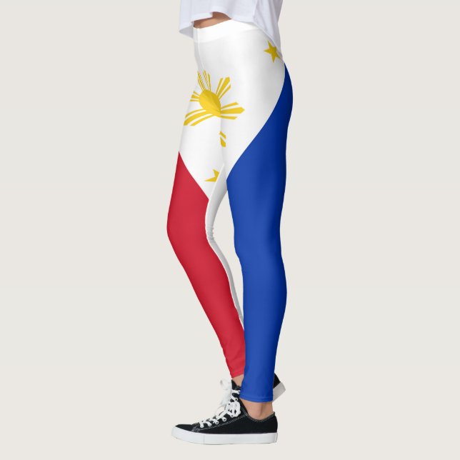 Full Philippines flagga Leggings (Vänster)