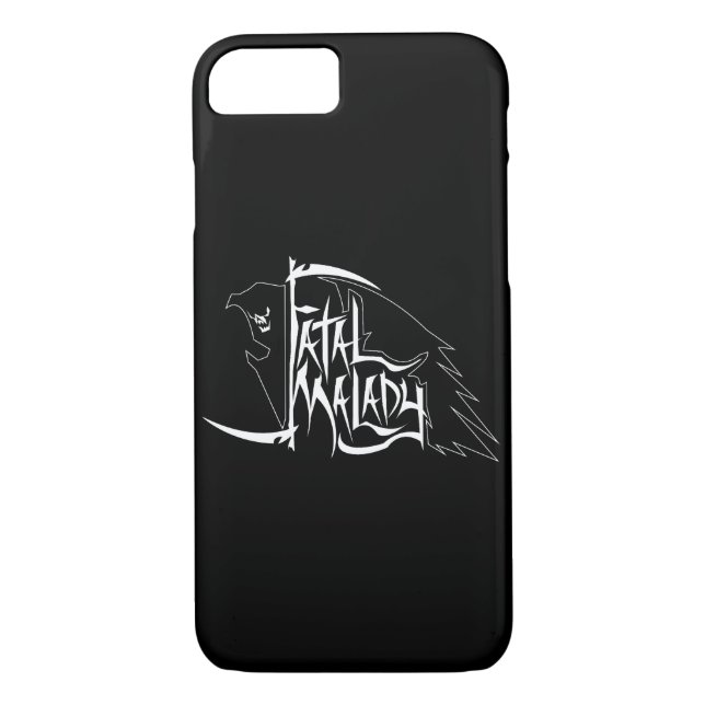 Full REAPER på blk PHONECASE Case-Mate iPhone Skal (Baksida)