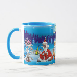 full Santa ful julafton Mugg