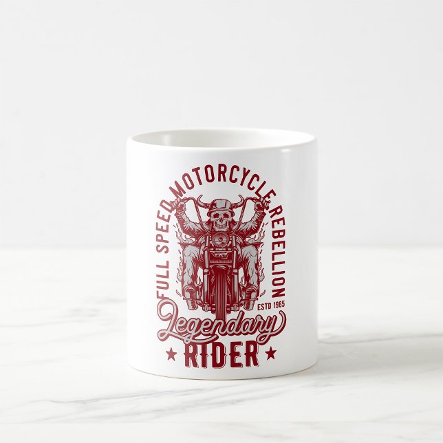 Full Speed Motorcykeluppror Kaffemugg (Skapare uppladdad)