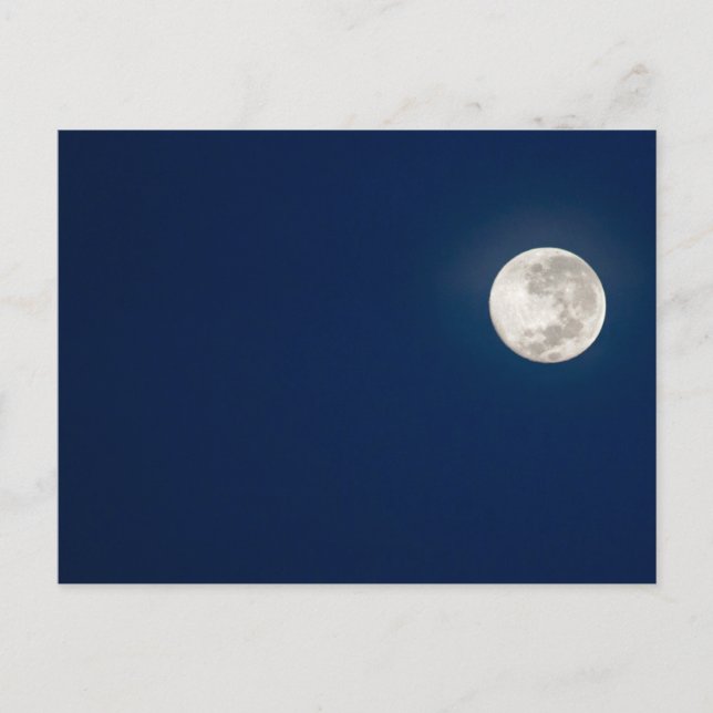 Full Super Moon | Peru Laka Titicaca Vykort (Framsida)