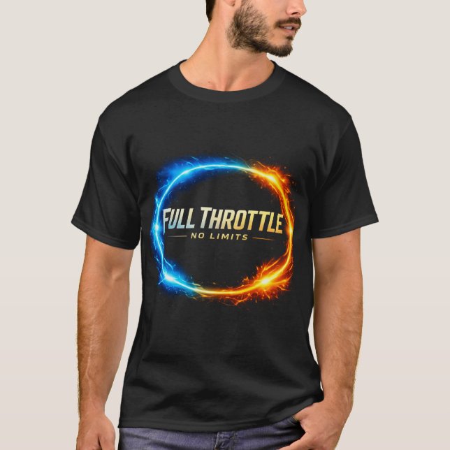 Full Throttle No Limits Tröja – Fire & Ice Energy  (Framsida)