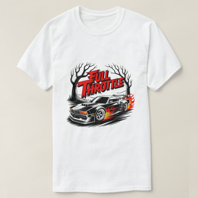 Full Throttle  T Shirt (Design framsida)
