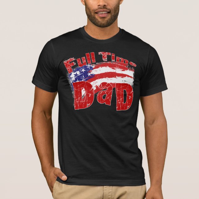 FULL TIME PAPPAFLAGGA TEE (Framsida)