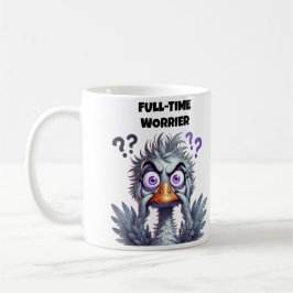 Full Time Worry Mom Kaffemugg