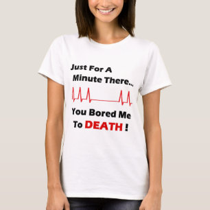 Full uttråkad död tee shirt