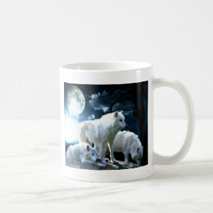 Full vargmåne kaffemugg