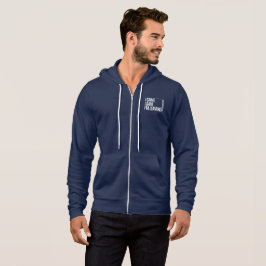 Full-Zip Hoodie | Bella Canvas Introvert T Shirt