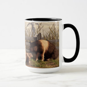 Fulla grisar mugg