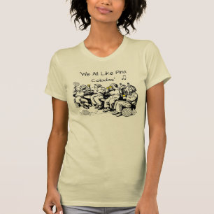Fulla sjömän lika Pina Coladas Tee Shirt