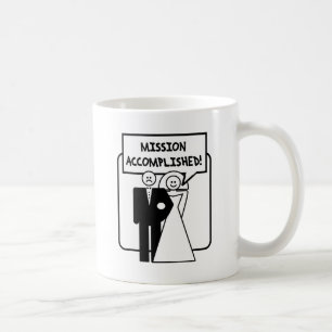 Fulländat" giftermål "för beskickning kaffemugg