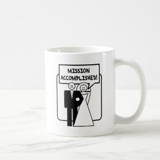 Fulländat" giftermål "för beskickning kaffemugg