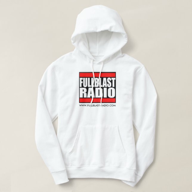 Fullblast radiosände logotypHoodietröjan Sweatshirt (Design framsida)
