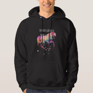 Fullblodshäst Mamma Galaxy Häst Flicka Equestri Hoodie