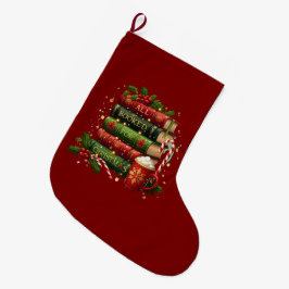 fullbokad för jul stor julstrumpa