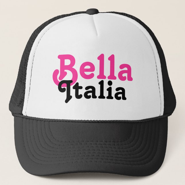 Fullbred Anpassningsbar Bella Italia Hat Keps (Framsida)