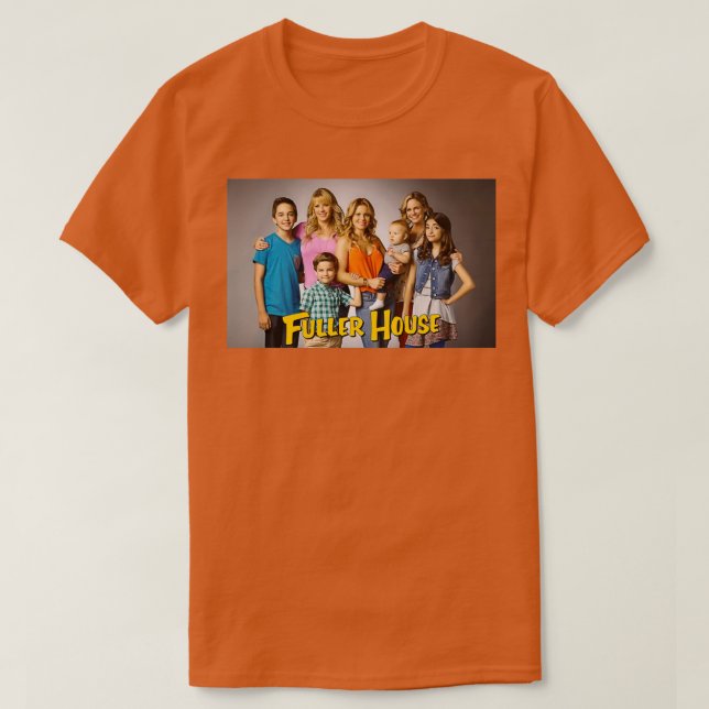 Fuller House Cast Merch T Shirt (Design framsida)