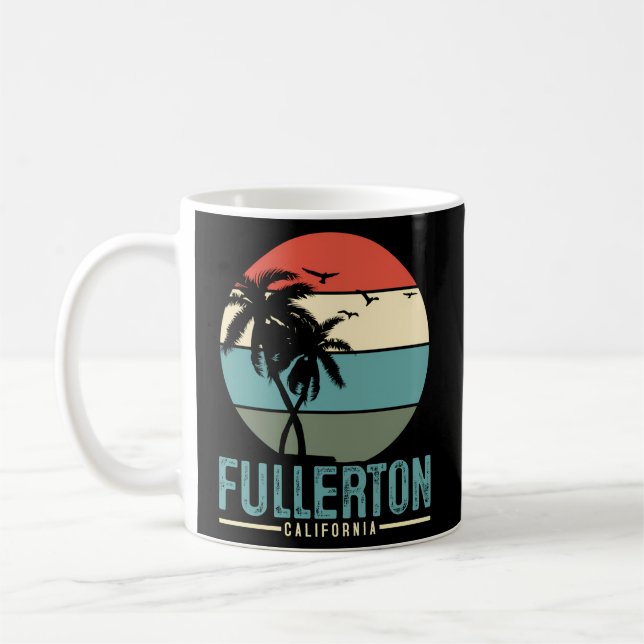 Fullerton California Kaffemugg (Vänster)