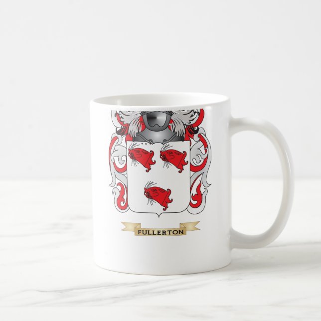 Fullerton vapensköld kaffemugg (Höger)