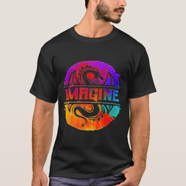 Fullfärg Imagine-Dragons T Shirt (Framsida)