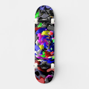Fullfärgskateboard Mini Skateboard Bräda 18,5 Cm