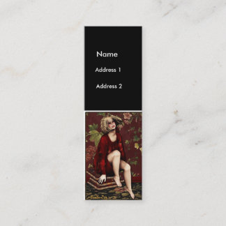 FullFigureLady Mini Visitkort