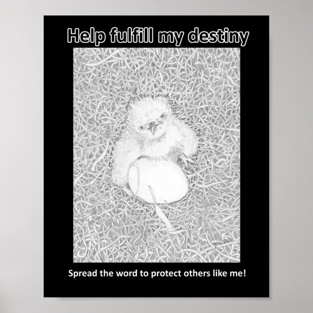 FULLGÖR MIN DESTINY SPARA WILDLIFE RÅTTA POISON DÖ POSTER (Framsidan)