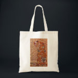 Fullgörande av Gustav Klimt, Vintage Art nouveau Tygkasse<br><div class="desc">Gustav Klimt fyller (även känt som The Embrace) 1909 och är en vintage av Viktorian Era Symbolism bra art kärlek och romantik porträtt, med ett ungt par som kramar om att kyssa. Om konstnären: Gustav Klimt (1862-1918) var en österrikisk symbolmålare och en av de mest framstående medlemmarna i rörelsen Wien...</div>