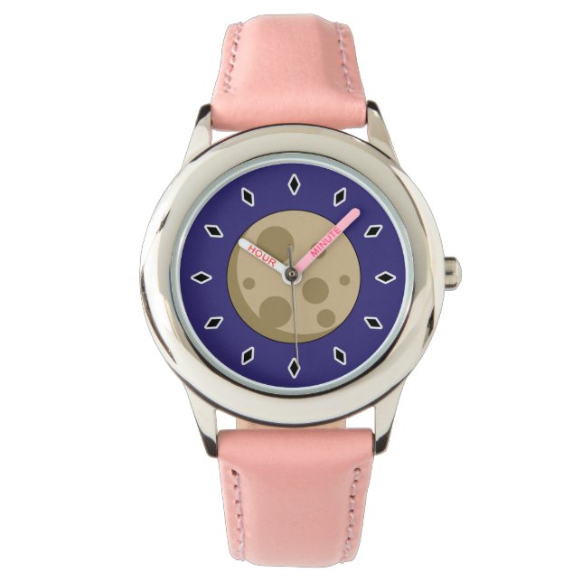 Fullmåne Armbandsur (Framsida)