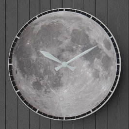 Fullmåne Astronomi Bild Stor Klocka