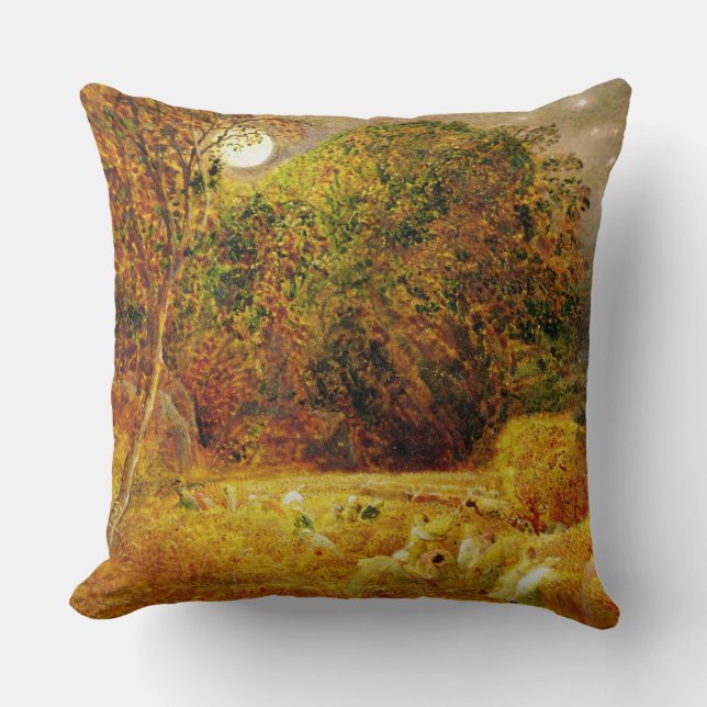 Fullmåne närmast höstdagjämningen, 1833 (olja på kudde (Framsida)