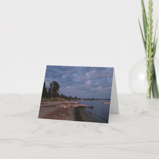 Fullmåne närmast höstdagjämningen kort (Framsida)