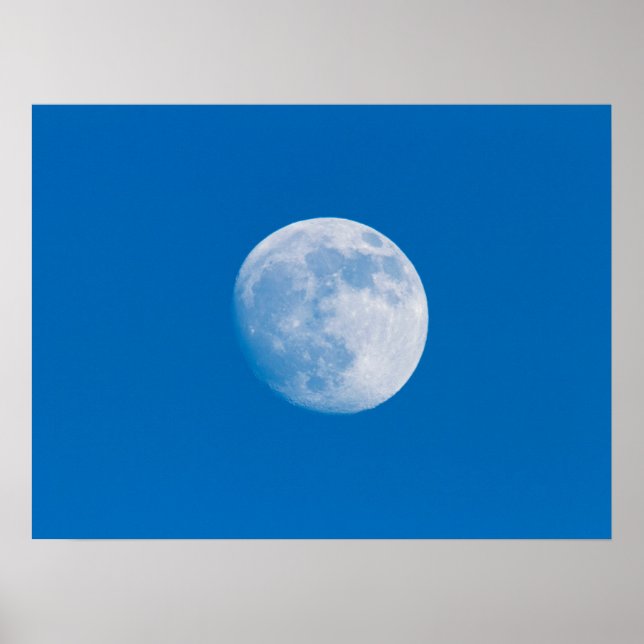 Fullmåne över staden Montréal Poster (Framsidan)