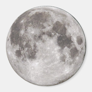 Fullmåne på svart himmel magnet