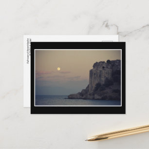 Fullmåne vid Koroni Kastro - vykort