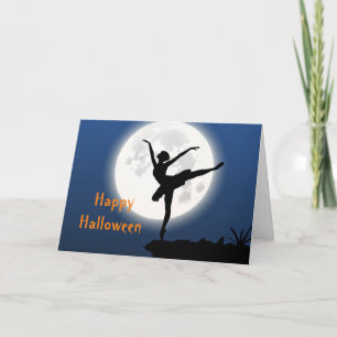 Fullmånebalett Halloween Kort