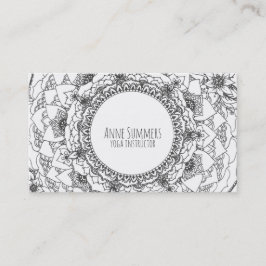 FullmåneMandalakort Visitkort