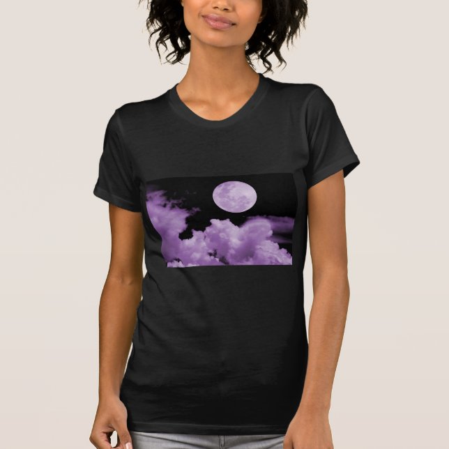 FULLMÅNEN FÖRDUNKLAR LILOR T-SHIRT (Framsida)
