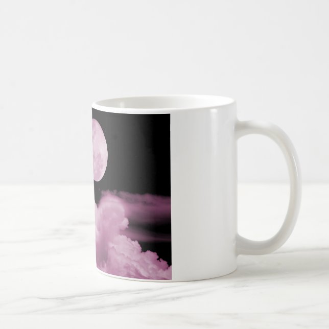 FULLMÅNEN FÖRDUNKLAR ROSOR KAFFEMUGG (Höger)